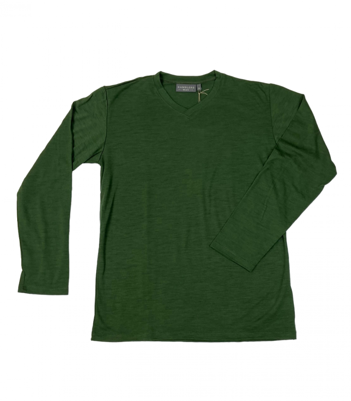 Wool Cross Neck LS - Additional Colors Made in USA | RAMBLERS WAY