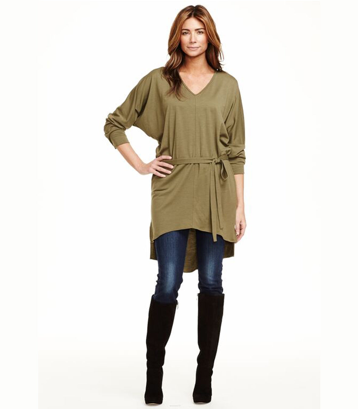 Wool Tunic Dress Made in USA | RAMBLERS WAY
