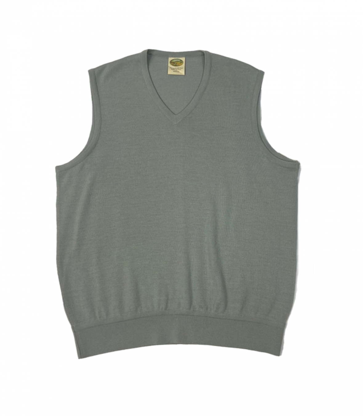 Mens Wool V Neck Vest Made in USA | RAMBLERS WAY