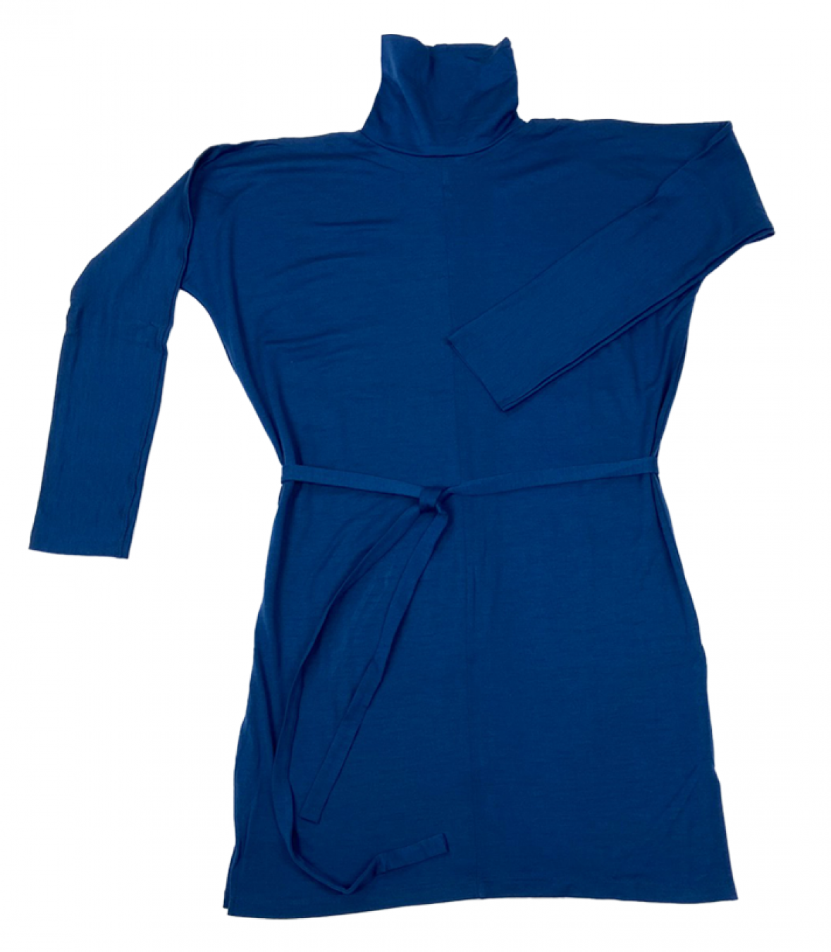 Wool Turtleneck Tunic Dress Made in USA | RAMBLERS WAY