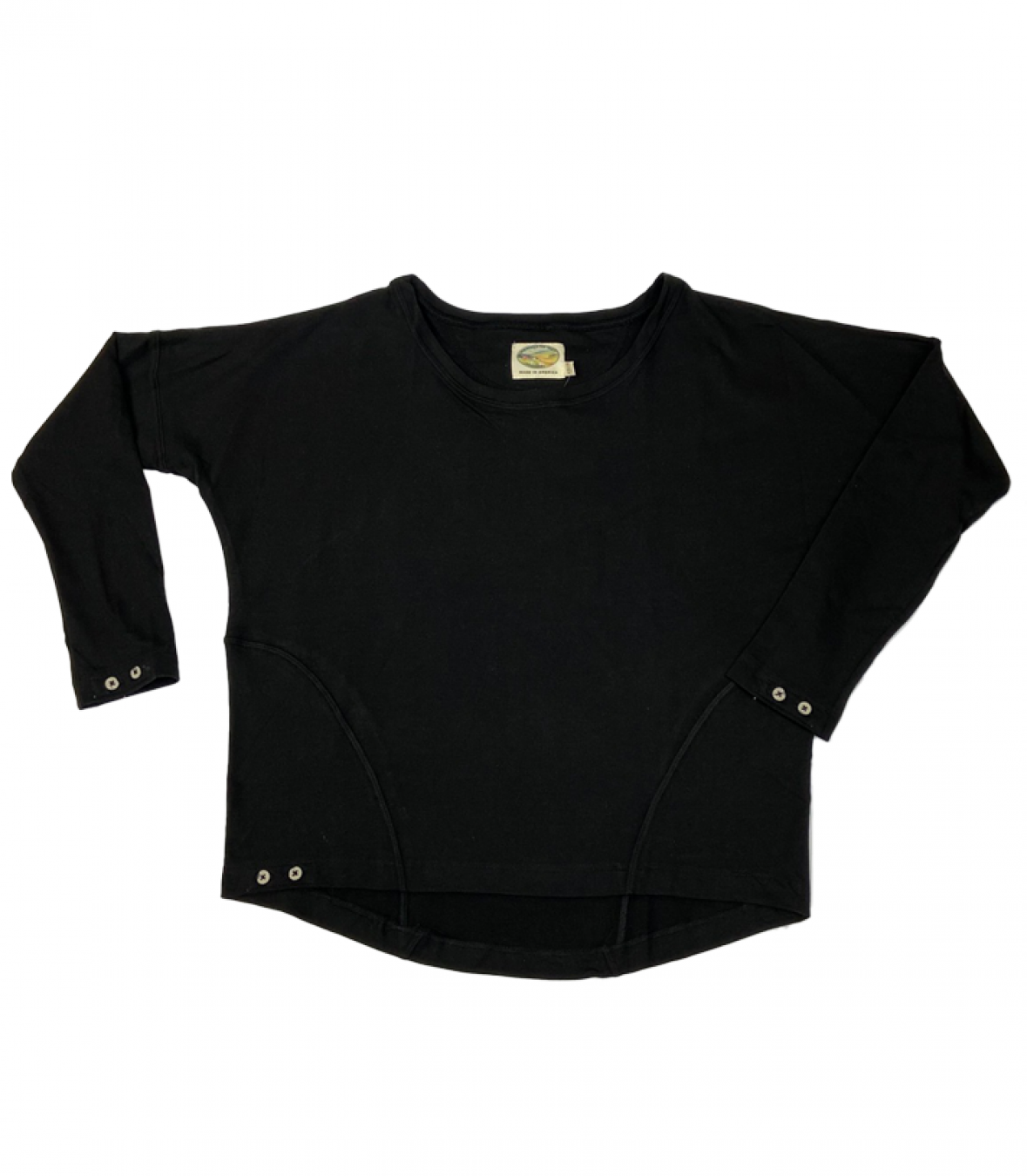 Cotton French Terry Pullover Made in USA | RAMBLERS WAY
