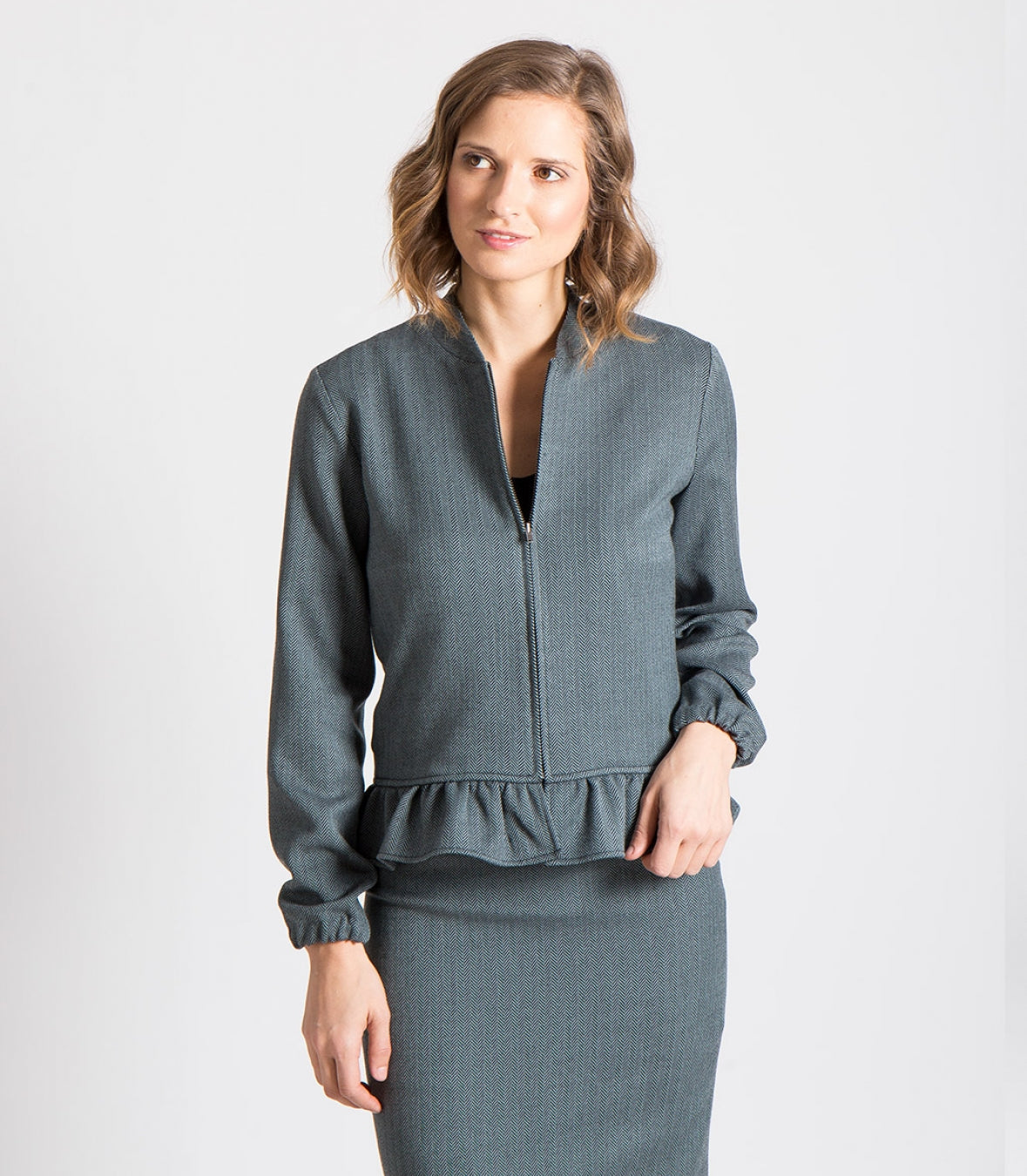 Wool Ginny Bomber Jacket Made in USA | RAMBLERS WAY