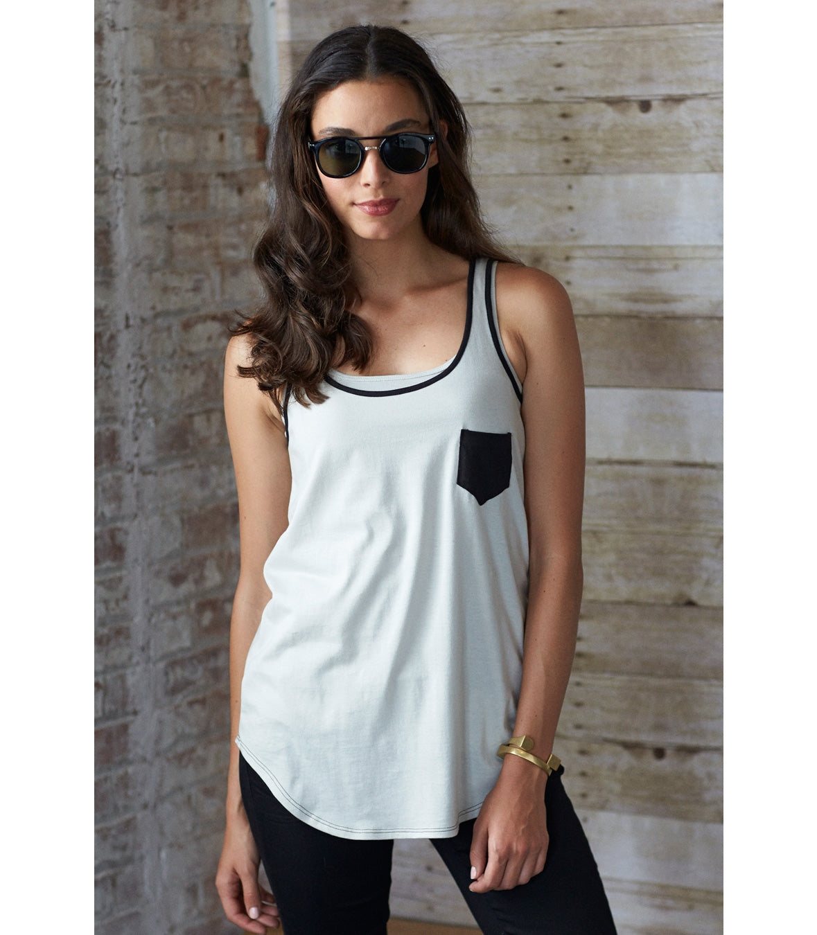 Cotton Loose Tank Made in USA | RAMBLERS WAY