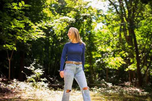 Wool Jewel Neck