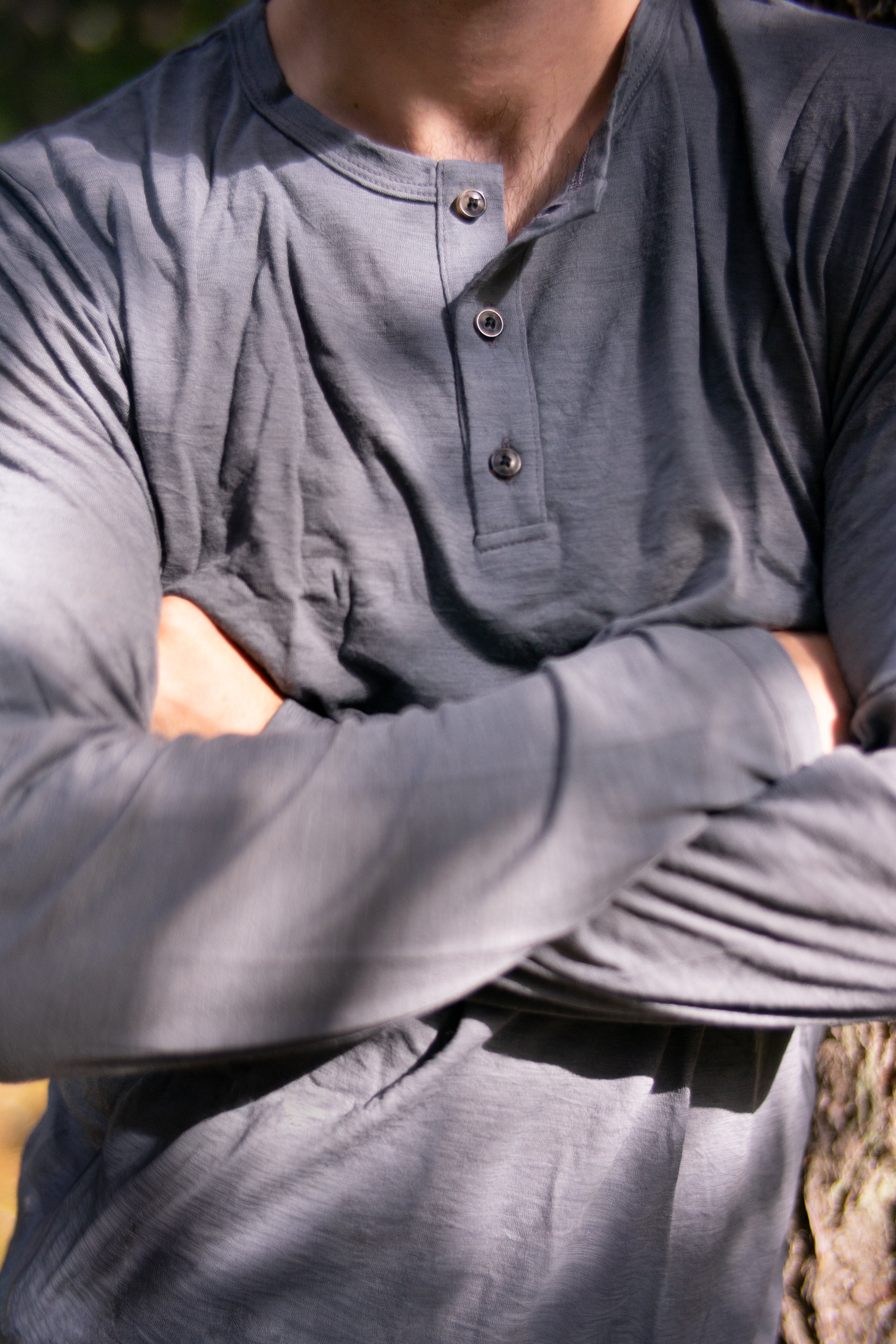 Men's Merino Wool Henley | Made in USA | Ramblers Way – RamblersWay