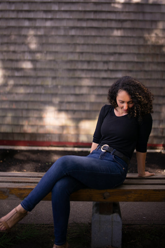 Wool Scoop Neck