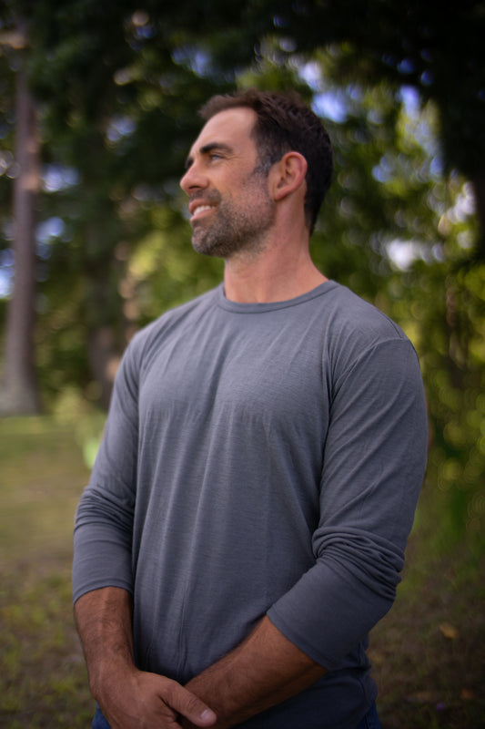 Wool Crew Neck Long Sleeve