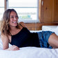 Wool Camisole - Black Made in USA | RAMBLERS WAY