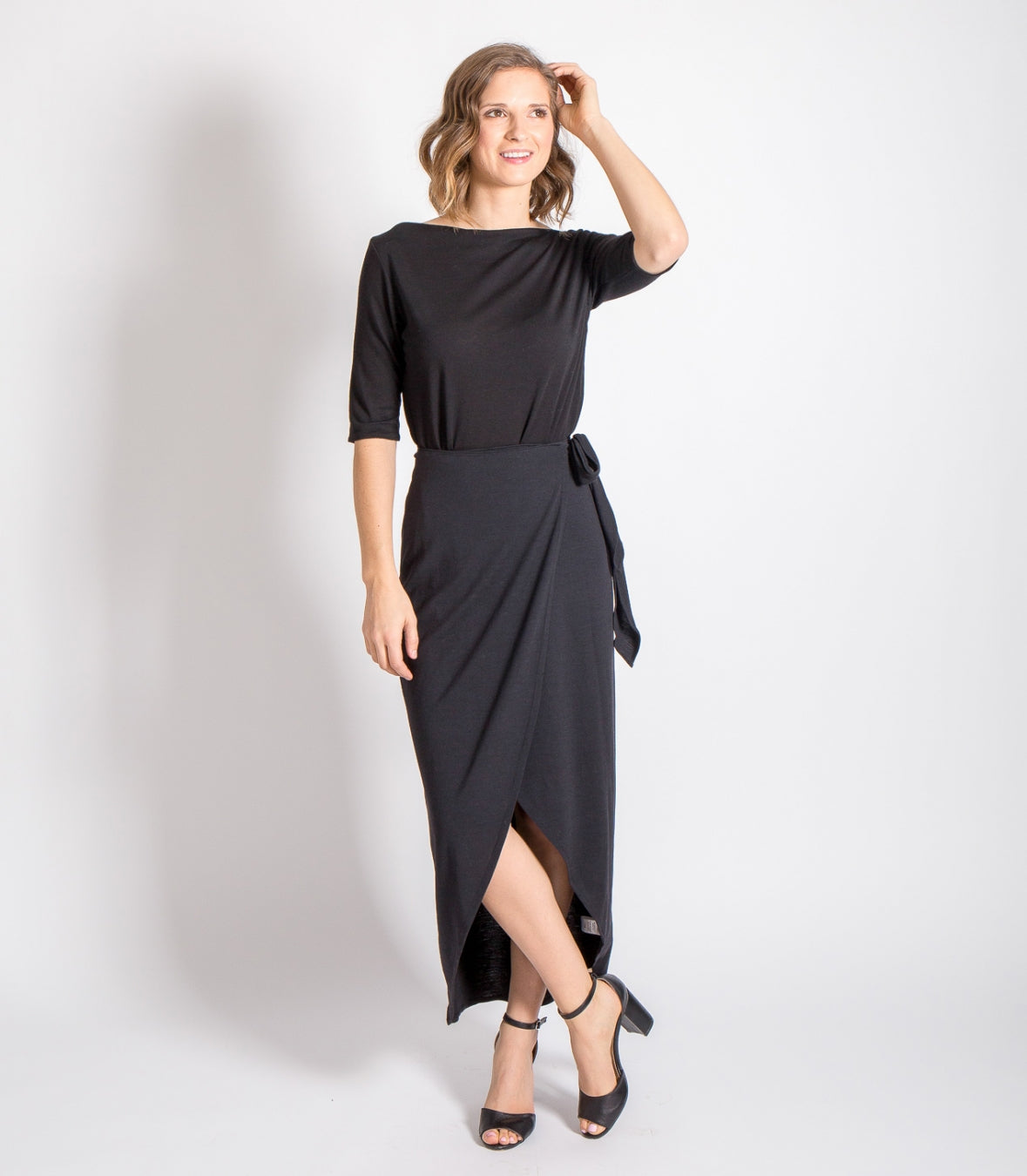 Wool Dressy Boat Neck Made in USA | RAMBLERS WAY