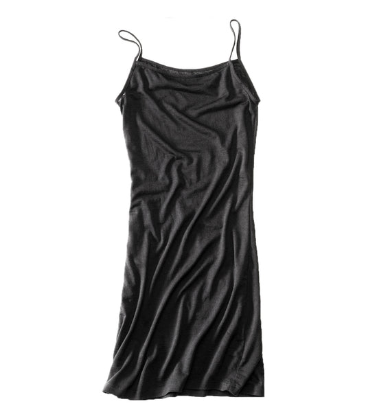 Wool Camisole Slip - Slate Made in USA | RAMBLERS WAY