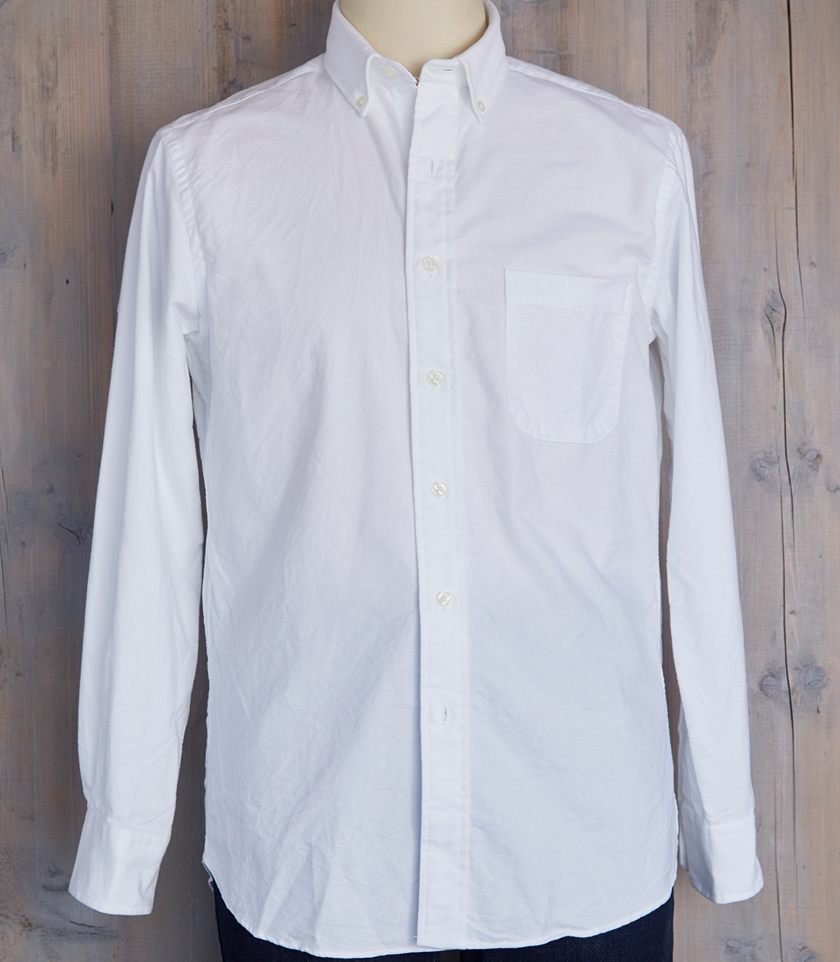 Cotton James Button Down Shirt Made in USA | RAMBLERS WAY