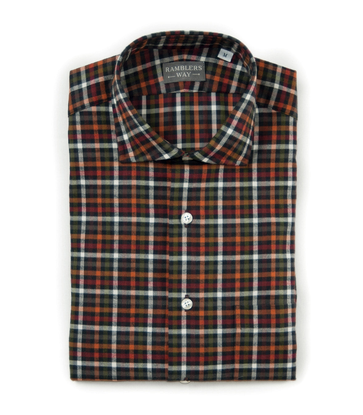 Cotton Lowell Semi-Fitted Shirt Made in USA | RAMBLERS WAY