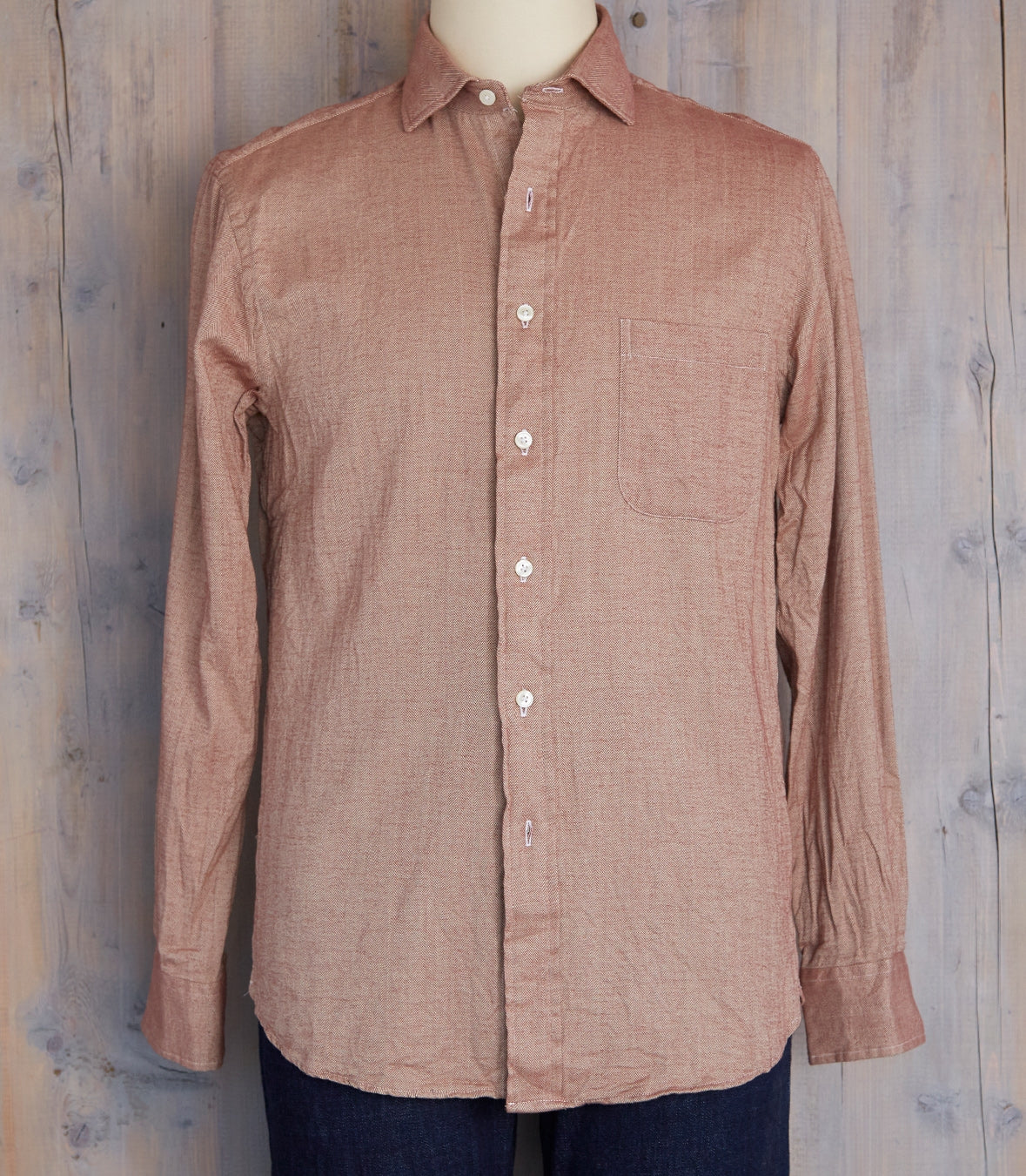 Cotton Lowell Semi-Fitted Shirt Made in USA | RAMBLERS WAY