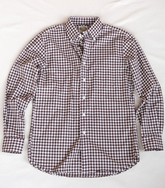 Borrelli Cotton Button Down Shirt Made in USA | RAMBLERS WAY