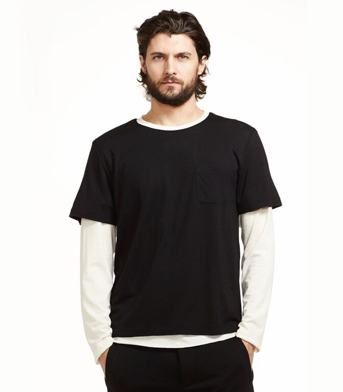 Wool Martin Long Sleeve Made in USA | RAMBLERS WAY