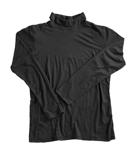 Wool Mock Turtleneck Made in USA | RAMBLERS WAY