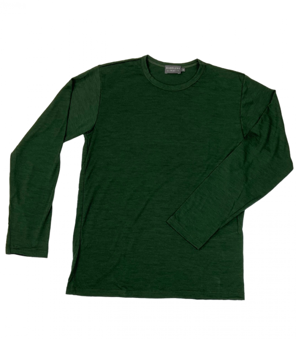 Wool Crew Neck LS - Additional Colors Made in USA | RAMBLERS WAY