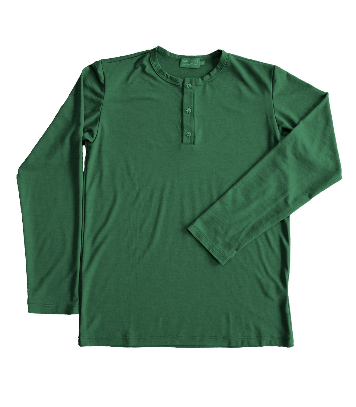 Wool Henley - Additional Colors Made in USA | RAMBLERS WAY