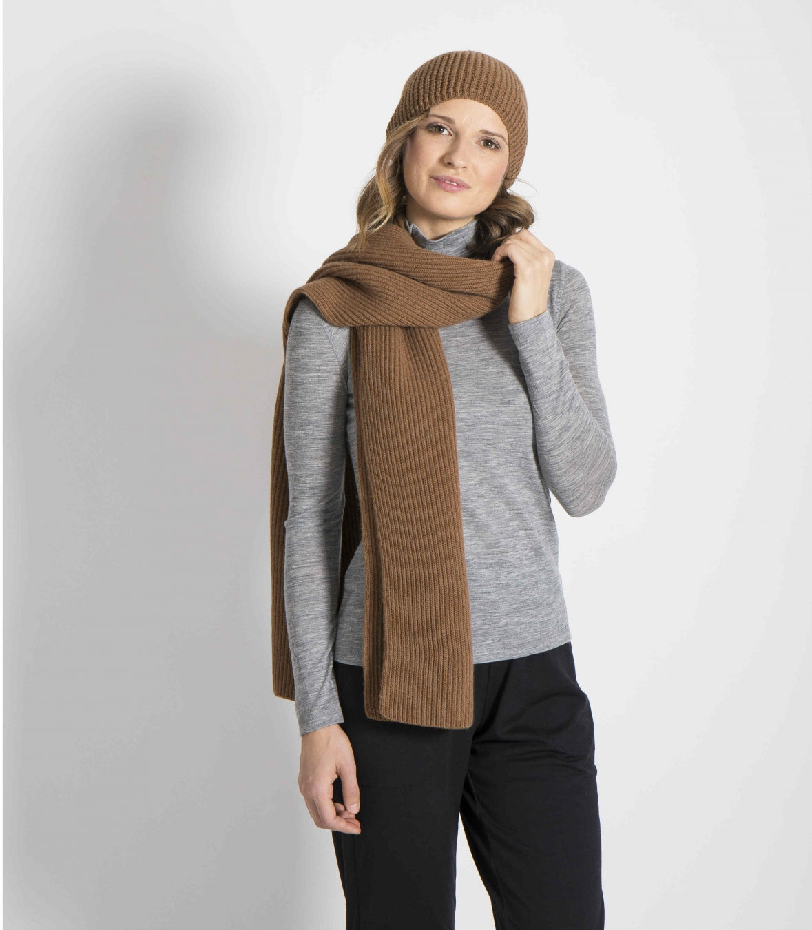 Women's Wool Scarf Made in USA RAMBLERS WAY RamblersWay