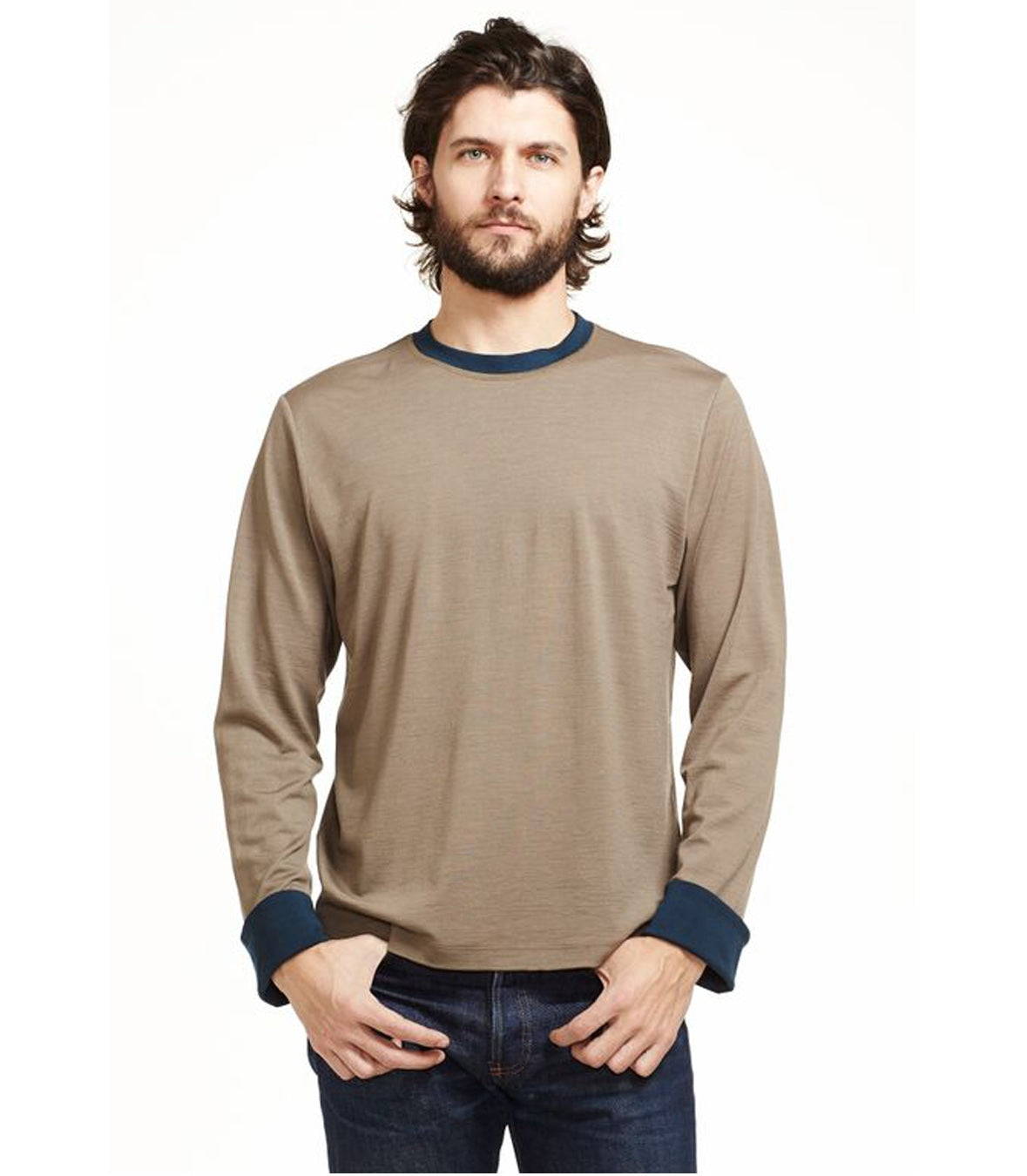 Wool Randolph Long Sleeve Made in USA | RAMBLERS WAY