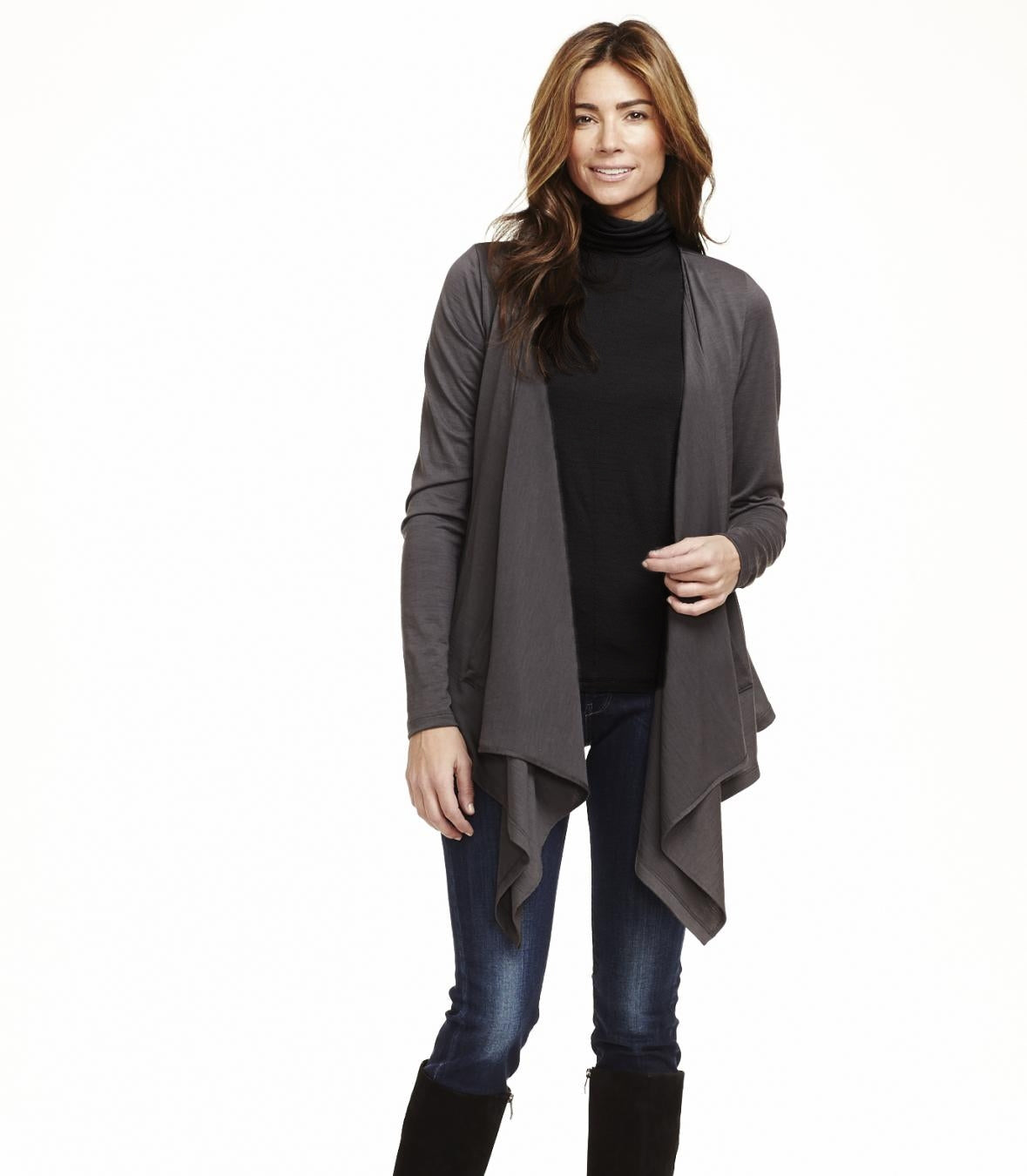 Wool Sleeveless Turtle Neck Made in USA | RAMBLERS WAY