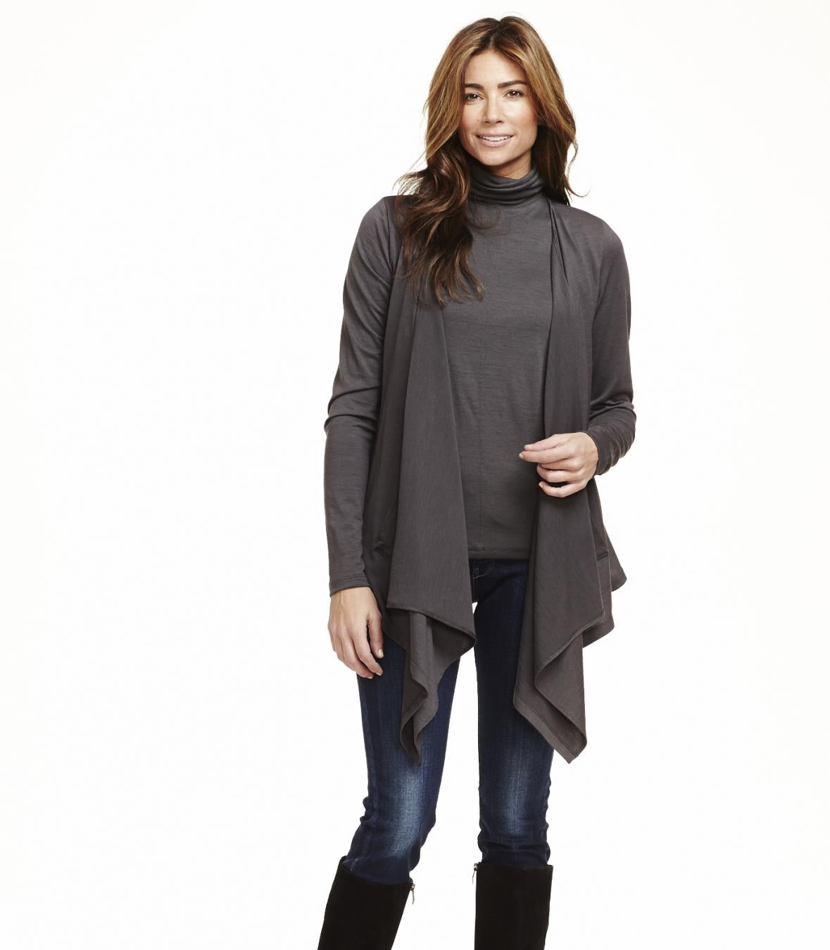 Wool Sleeveless Turtle Neck Made in USA | RAMBLERS WAY