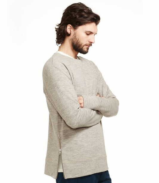 Wool Alister Sweatshirt Made in USA | RAMBLERS WAY