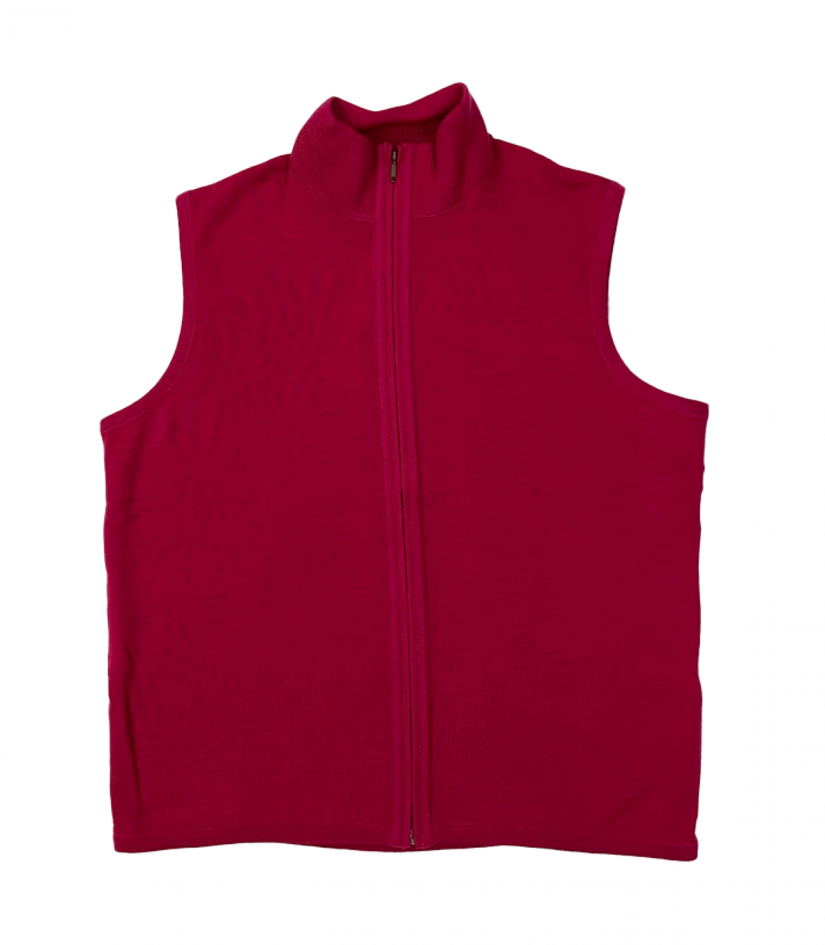 Wool Full Zip Vest Sweater - Additional Colors Made in USA | RAMBLERS WAY