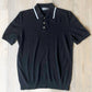 Wool Short Sleeve Knitted Polo Made in USA | RAMBLERS WAY