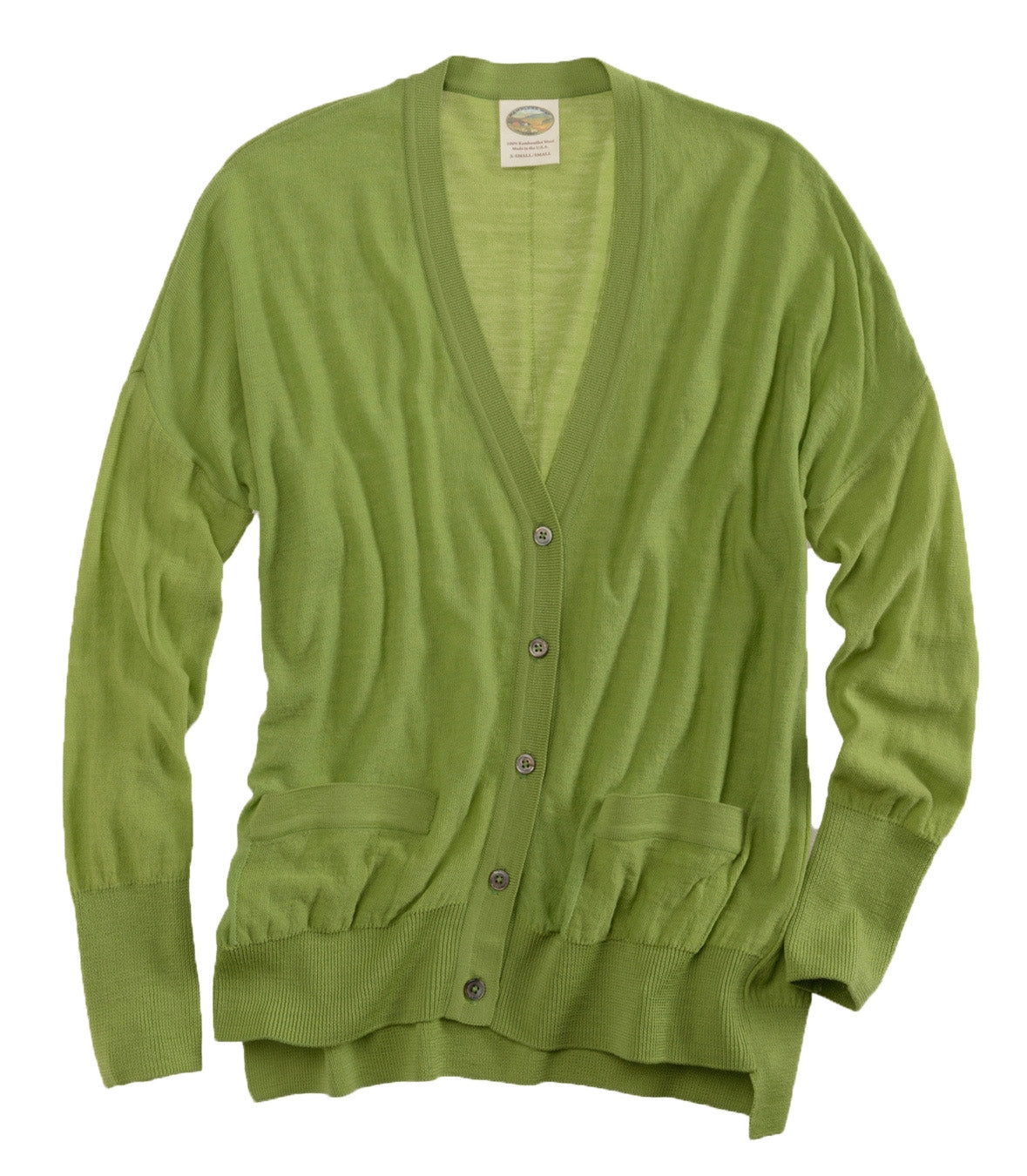 Wool Cardigan Sweater Made in USA | RAMBLERS WAY