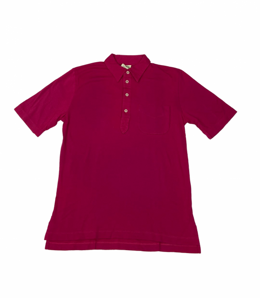 Cotton Fitted Polo Tee - Short Sleeve Made in USA | RAMBLERS WAY
