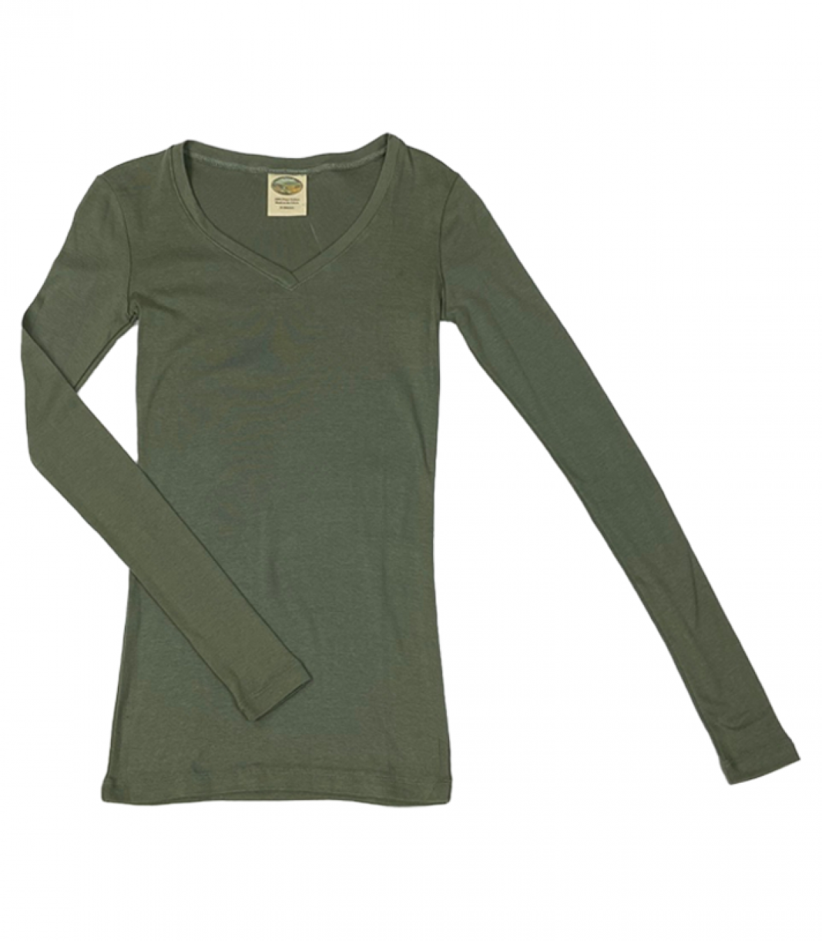 Buy Lymio Women's Regular Green Color V Neck Half Sleeve Polyester