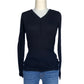 Cotton V Neck Henley - Rib Knit Made in USA | RAMBLERS WAY